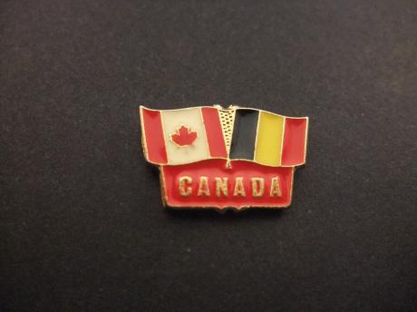 Canada, en België vlag
